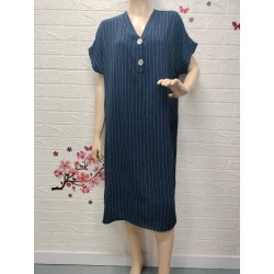 Vestido de relieve con...