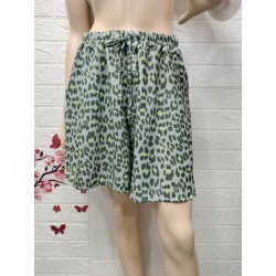 Shorts de leopardo,Talla...