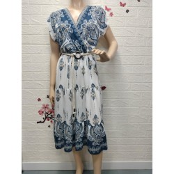 Vestido estampado con...