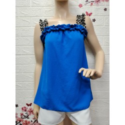 Blusa top de tirantes...