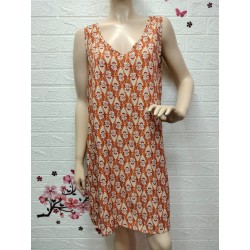 Vestido sin mangas...