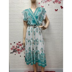 Vestido estampado con...