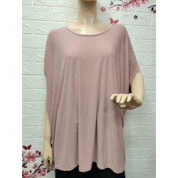Camiseta con detalle de...