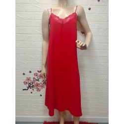 Vestido lencero largo,Talla...