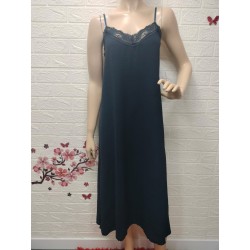 Vestido lencero largo,Talla...