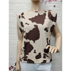 Blusa con hombreras...