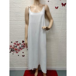 Vestido largo de tirantes...