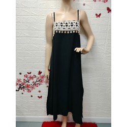 Vestido de tirantes con un...