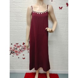 Vestido sin mangas con...