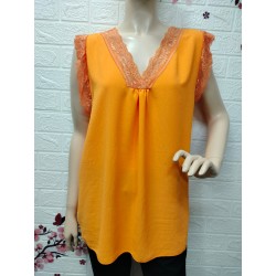 Blusa lencera tela ligera...