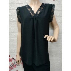 Blusa lencera tela ligera...