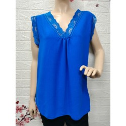 Blusa lencera tela ligera...