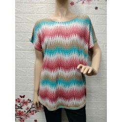 Blusa estampada...