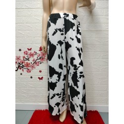 Pantalón estampado de...