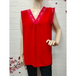 Blusa lencera tela ligera...