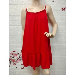 Vestido de estilo holgado y...
