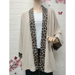 kimono de estilo fluido y...