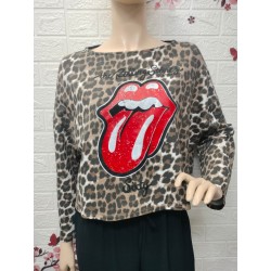 Sudadera de estampado...