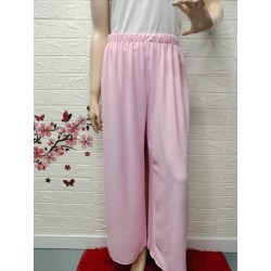 Pantalón de pierna ancha de...