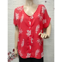 Blusa casual con un...