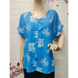 Blusa casual con un...