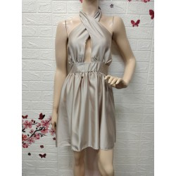 Vestido de fiesta corto con...