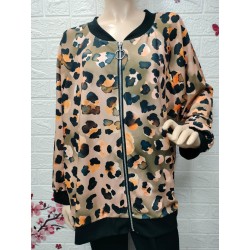 Chaqueta tipo bomber de...
