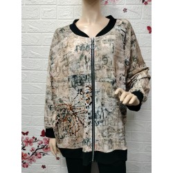 Chaqueta tipo bomber de...