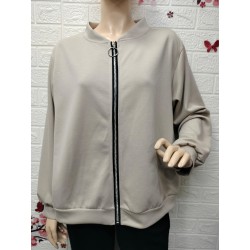 Chaqueta tipo bomber,Puños...