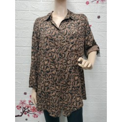 Camisa de manga larga con...