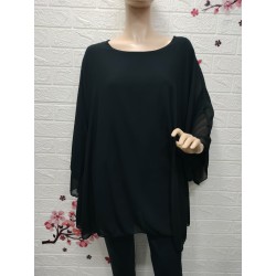 Blusa de gasa corte...