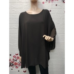Blusa de gasa corte...