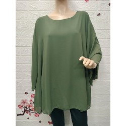 Blusa de gasa corte...