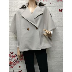 Chaqueta/Capa Corta Estilo...