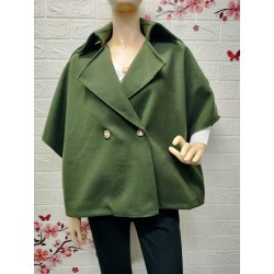 Chaqueta/Capa Corta Estilo...