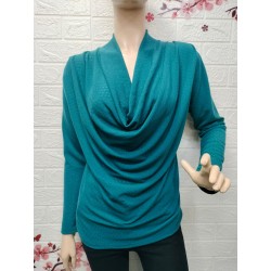 Blusa/top de manga larga...
