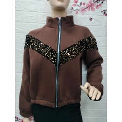Sudadera con cremallera...