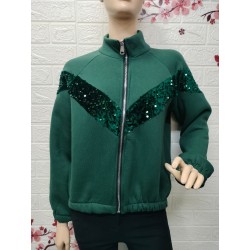 Sudadera con cremallera...
