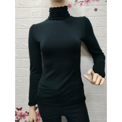 Blusa de manga larga con...