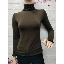 Blusa de manga larga con...
