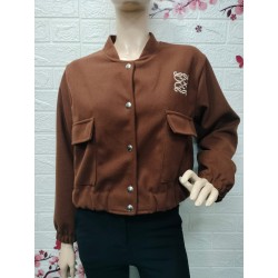 Chaqueta estilo bomber, con...