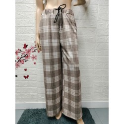 Pantalón de a cuadros...