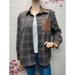 Camisa de manga larga con...