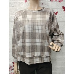 Sudadera estampado de...