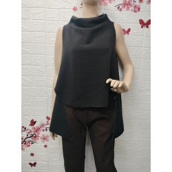 Capa tipo chaleco cuello...