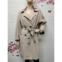 Abrigo de estilo gabardina...