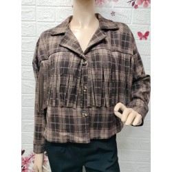 Chaqueta de cuadros...