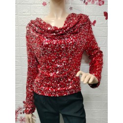 Blusa cubierta de...