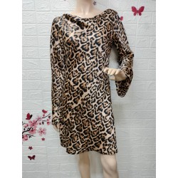 Vestido de manga larga con...