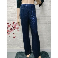 Pantalón ligero brillo...